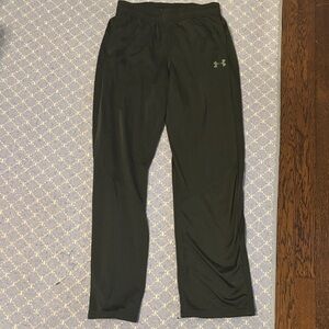 Under Armour Men's Dark Green Joggers SUC Sz YLG